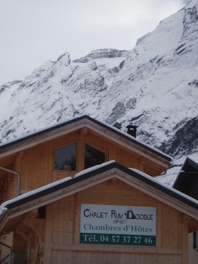 Chalet Rum Doodle Panzió Pralognan-la-Vanoise Kültér fotó